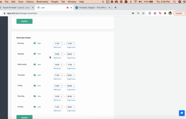 Updating Business Hours via Locl Dashboard |The Right Way To Update Your Hours in Google My Business | Updating Hours in GMB With Locl